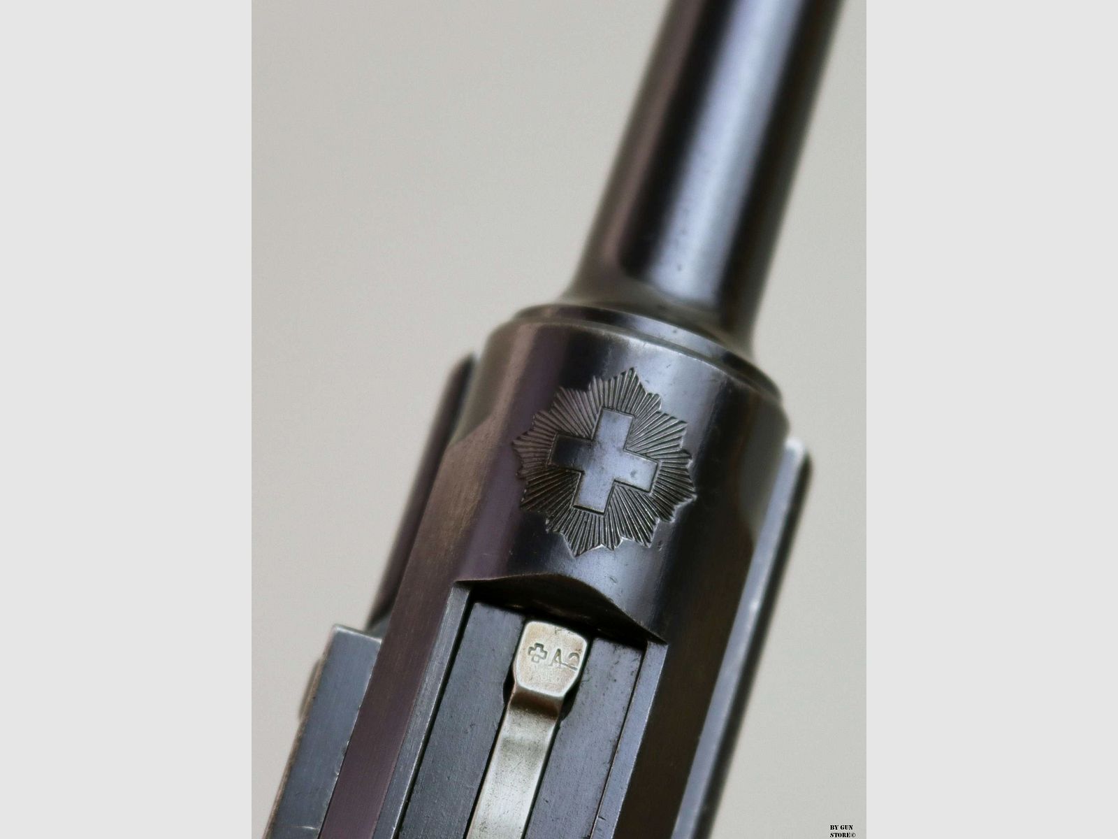Pistole Luger DWM Mod. 1900 Militär Kal. 7,65 Pb. Seriennr. 1888, Bild 9 von 15