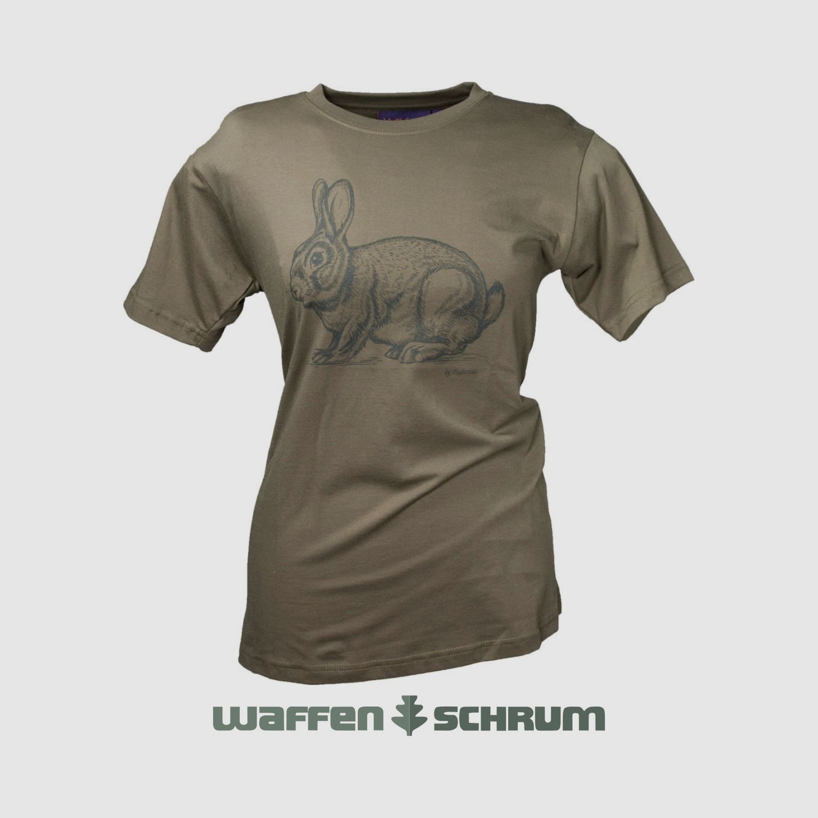 Hubertus T-Shirts Kaninchen schilf