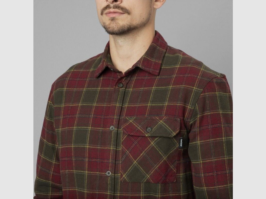 Seeland Herren Hemd Glen Flannel