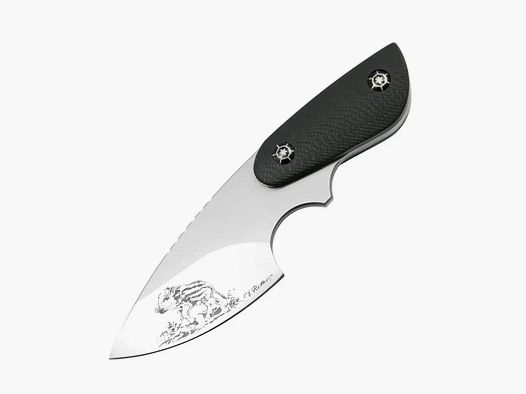 PUMA IP wild boar piglet, G10 black, Neck-Knife