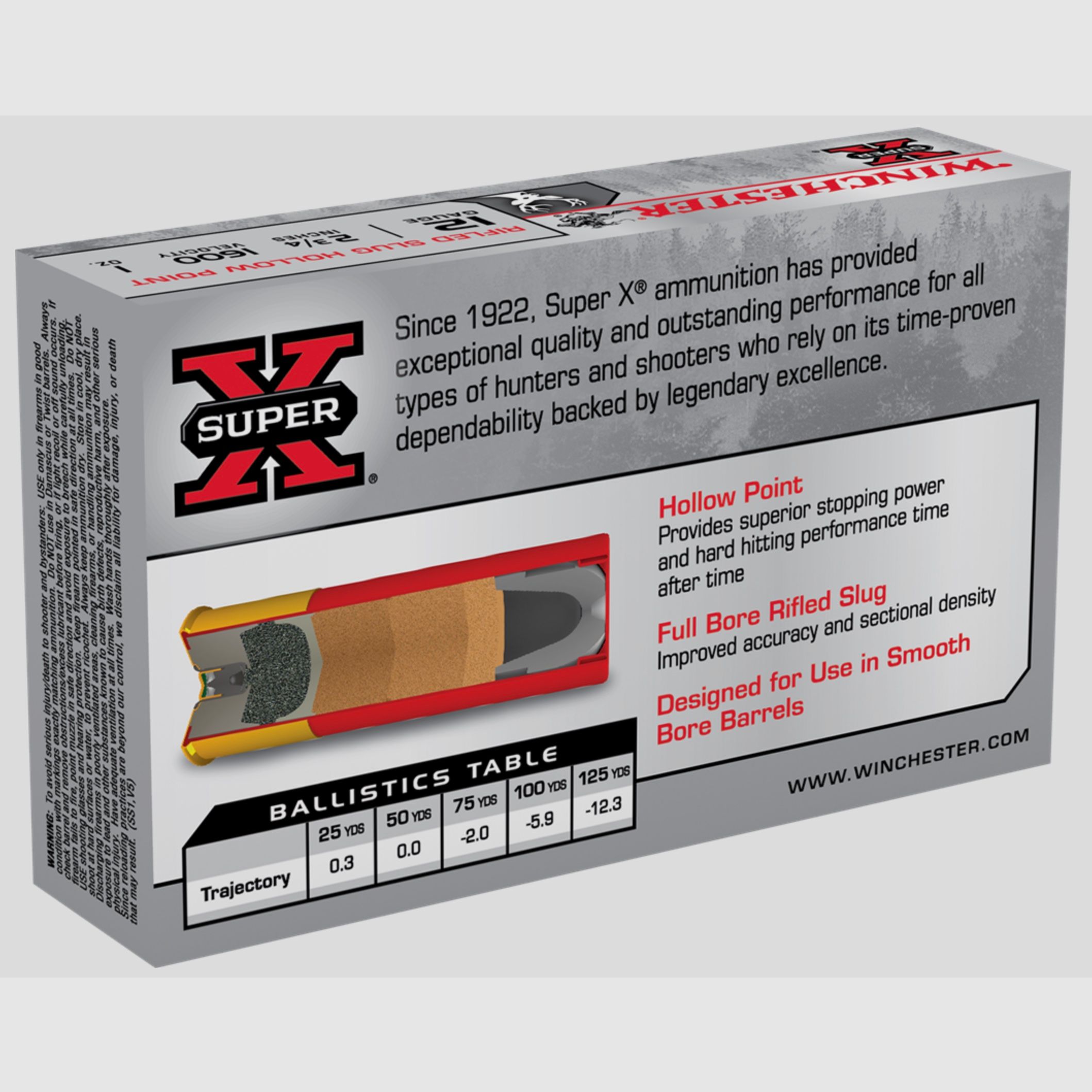 WINCHESTER 40564000 Super-X Slug 12/70 28g