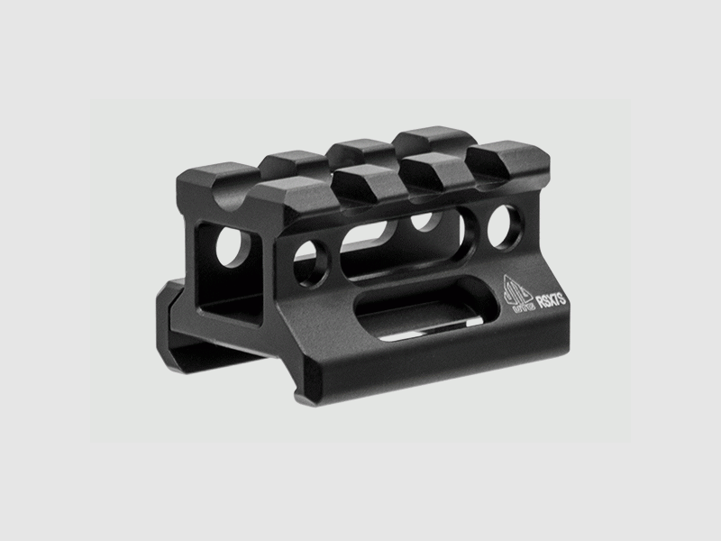 UTG 3 Nuten Super Slim Picatinny Montageerhöhung, Höhe 19,1mm