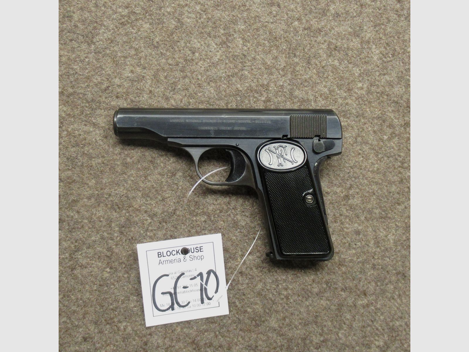 GC-10 pistolet FN mod. 1910 cal. 7.65mm Browning, image 2 sur 6