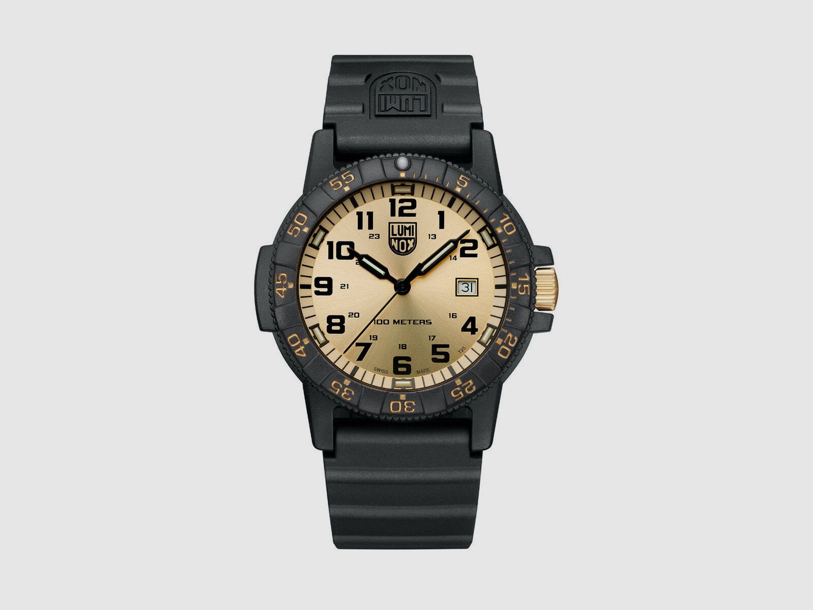 Luminox - Leatherback Sea Turtle Giant 0320 Series montre, cadran doré - XS.0325.GP, image 1 sur 6