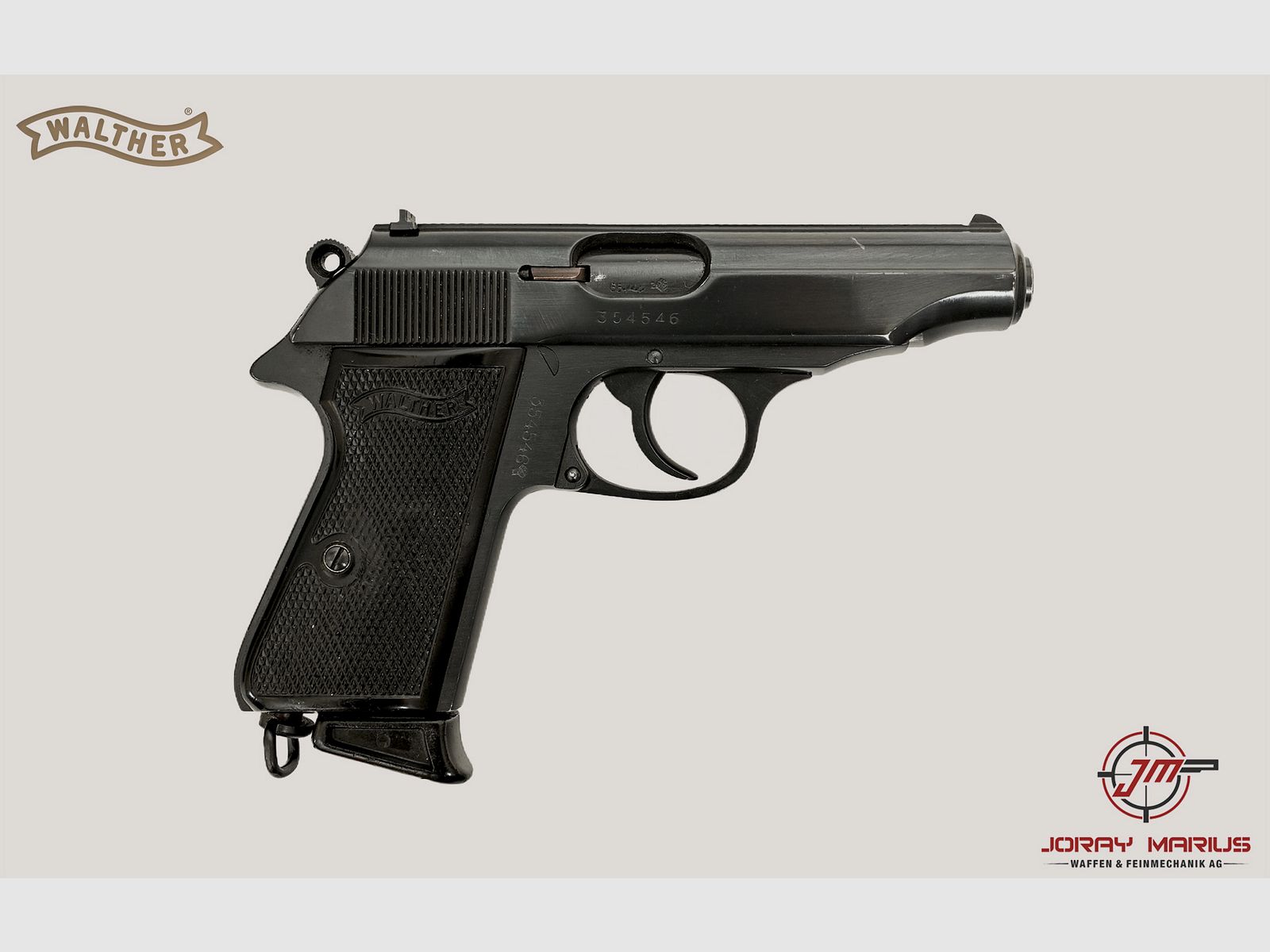 Walther PP Ulm 7.65 Kort JG1965, afbeelding 1 van 3