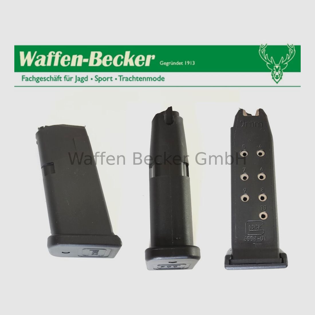 Glock, Schmeisser, Messerschmitt Magazine Glock 26 AR15-9 Schmeisser, Messerschmitt, Dymic Sport PCC 9mm Luger
