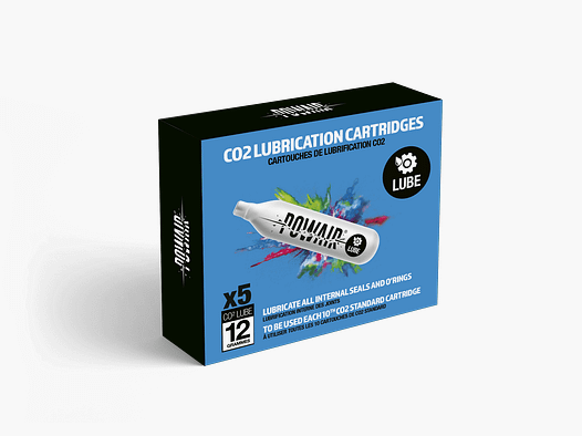 Kartridże konserwacyjne CO2 LUBE 12GR X5