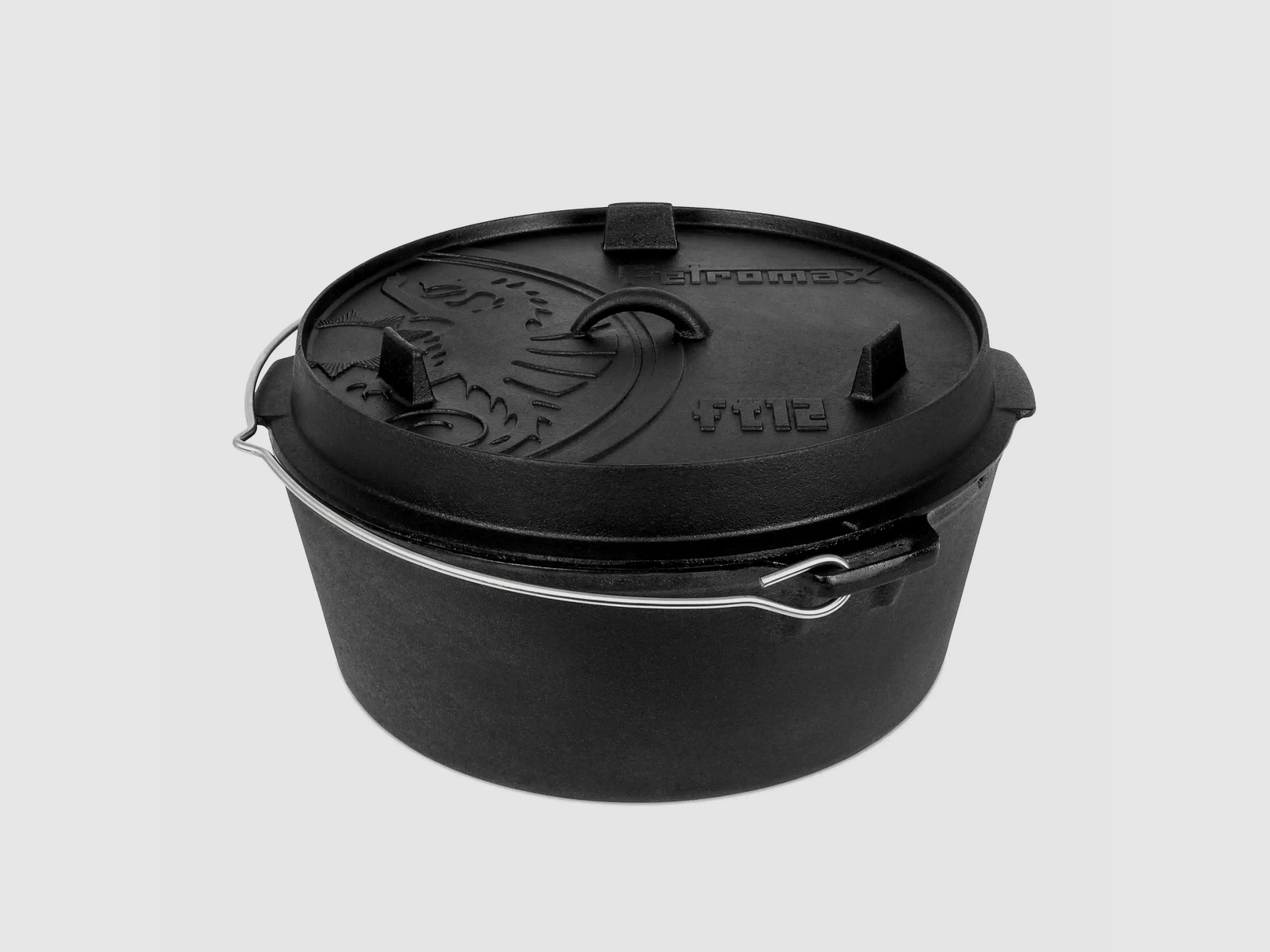Pot de feu Petromax ft12 sans pieds noir