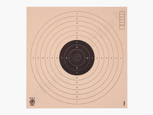 shoot-club GmbH bersaglio 17 x 17 cm per carabina ad aria e pistola ad aria -