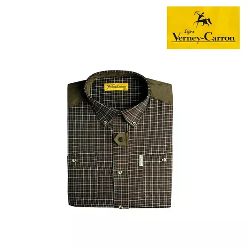 Chemise manches longues à carreaux vitry Verney Carron