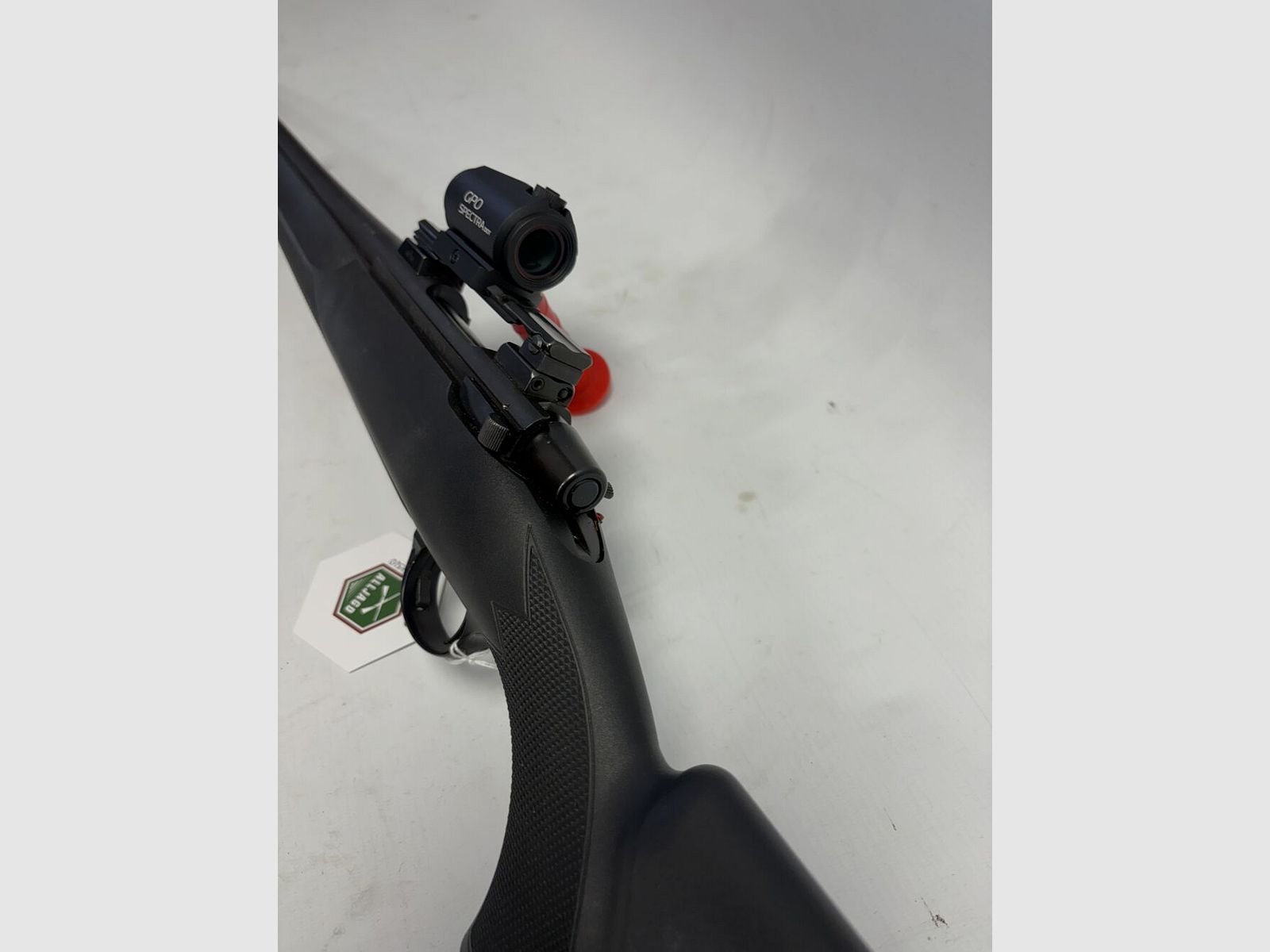 Mercury m.Synthetikschaft,EAW SM+Rotpunktvisier GPO Spectra