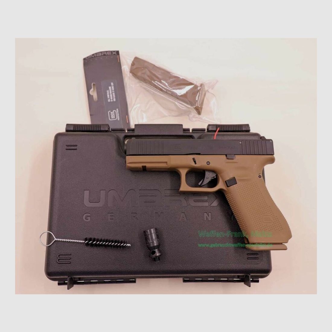 Umarex Glock 17 Gen5 coyote (Bundle)