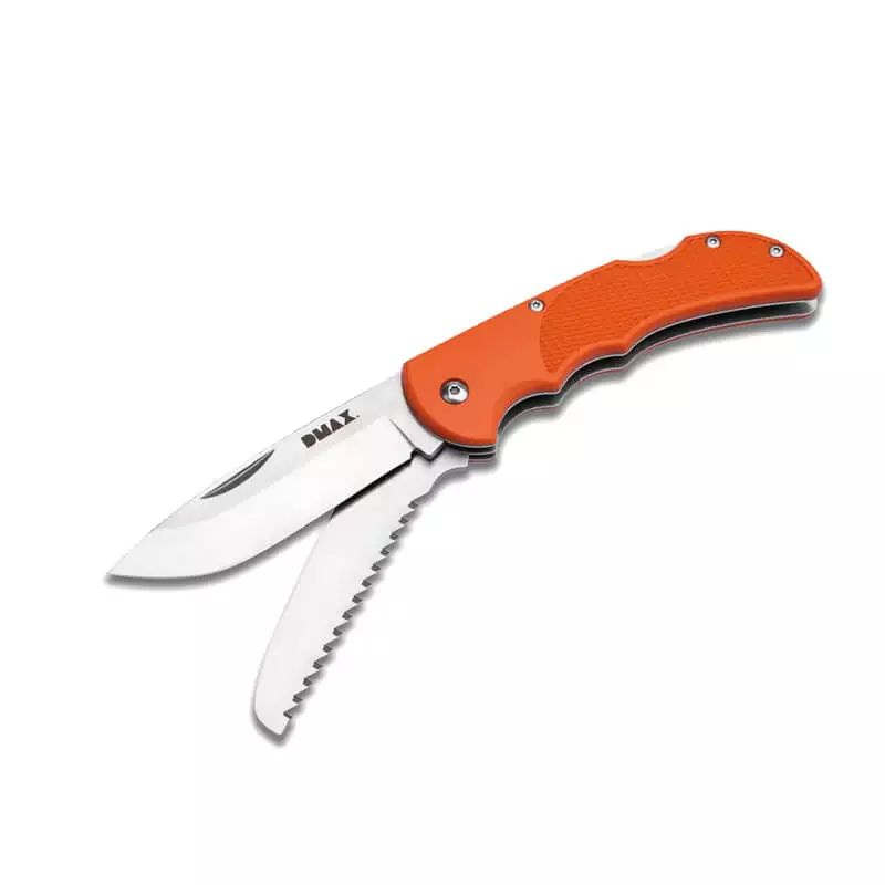 DMAX Hunting Pocket Knife Duo Couteau de poche orange