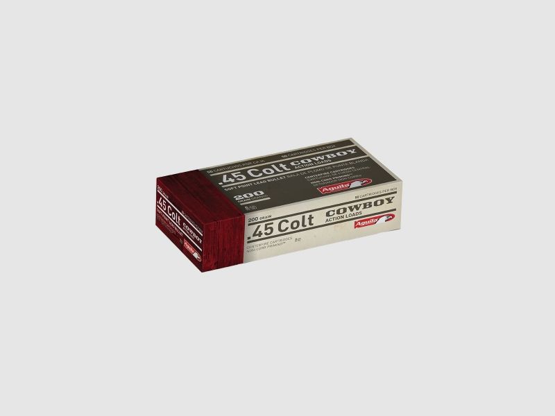 Aguila Standard .45 Long Colt 200GR LFN 50 cartucce