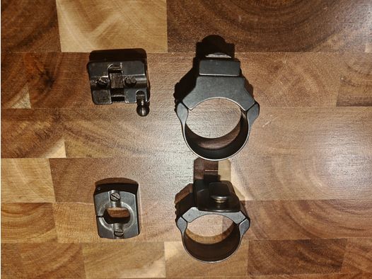 EAW Schwenkmontage komplett mit 30er Ringen Mauser