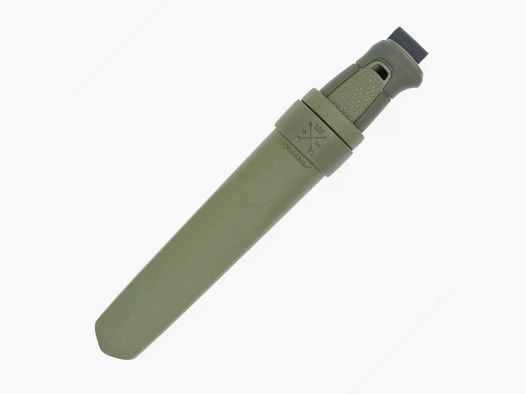 Kansbol Mes Lemmet Staal 10,9cm Handvat Rubber Groen