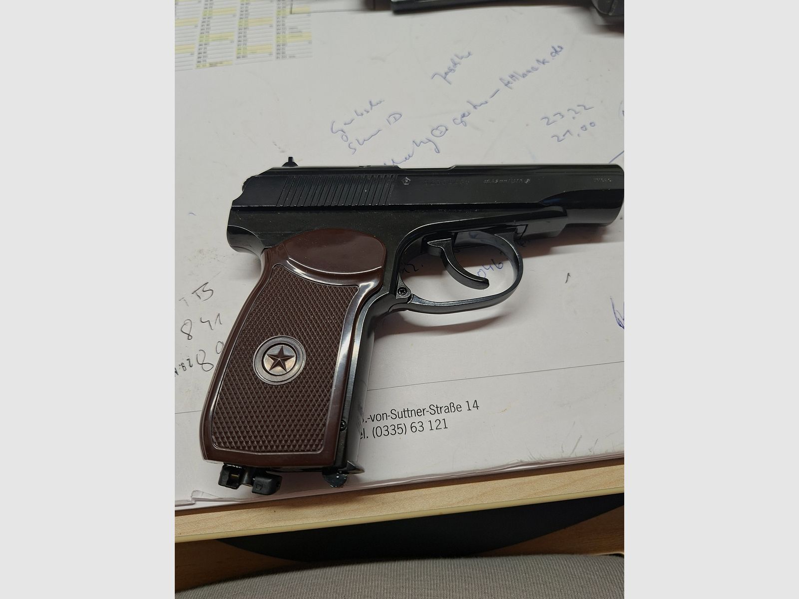 Makarov Airsoft 4,5mm CO²