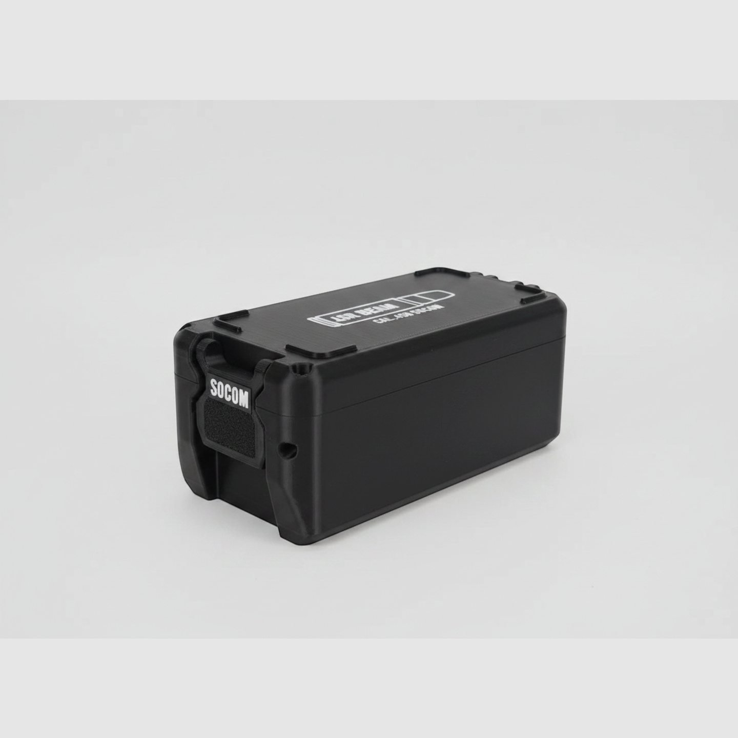 Filamelt ammunition box / 458 SOCOM / 'folding / locking lid' / cartridge box, ammo box