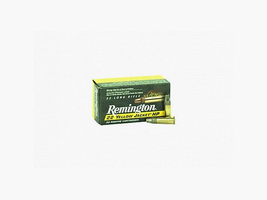 BALA REMINGTON CAL. 22 YELLOW JACKET (CAJA 50 UD.)