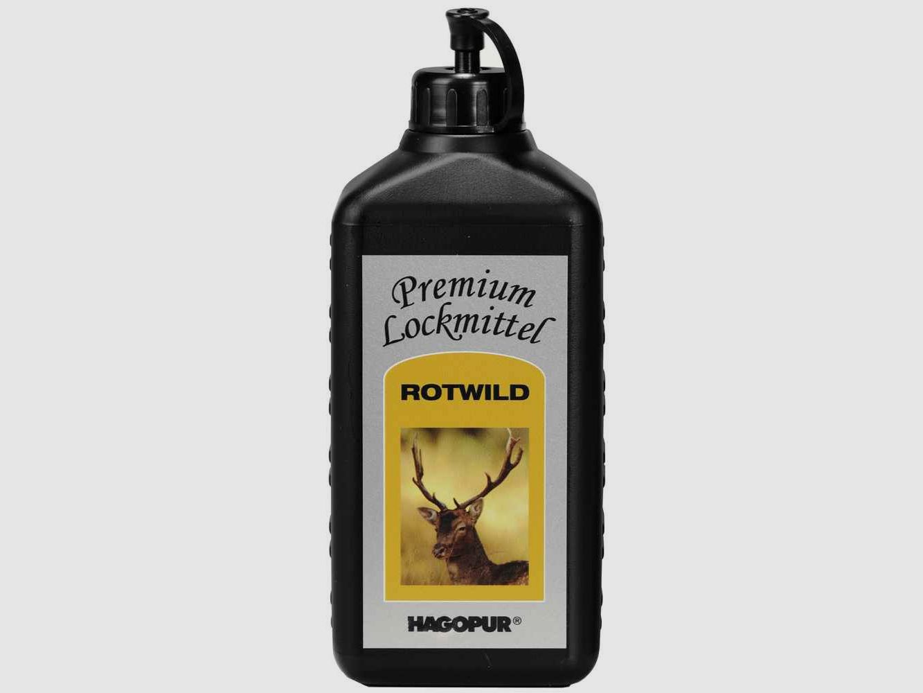 Premium-Lockmittel, fr Rotwild, 500 ml.