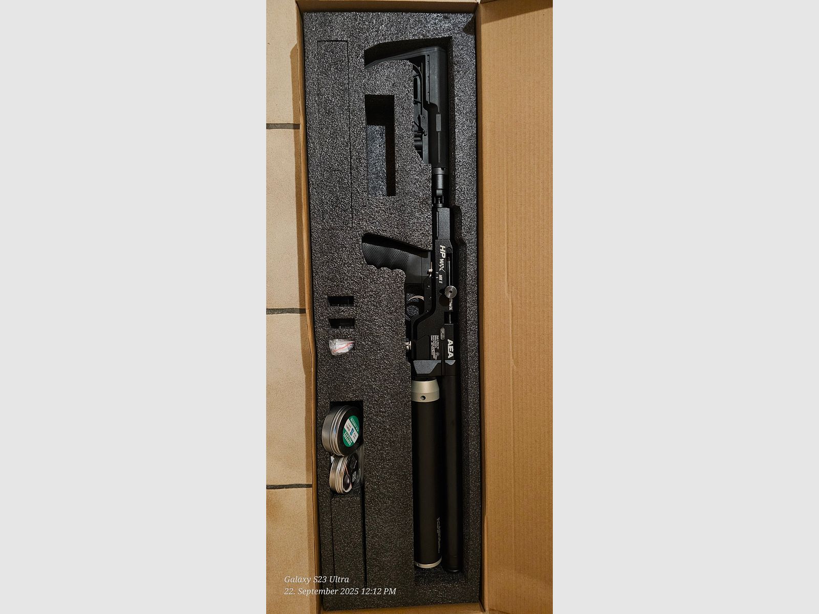 AEA Hp Max MK 2 + kompresor Tuxing i czerwona osłona Dod