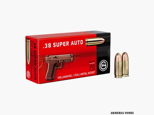GECO – .38 SUPER AUTO FULL METAL JACKET – Hollow Point