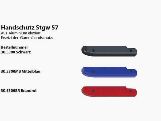 Wyss Handschutz Stgw57 mittelblau