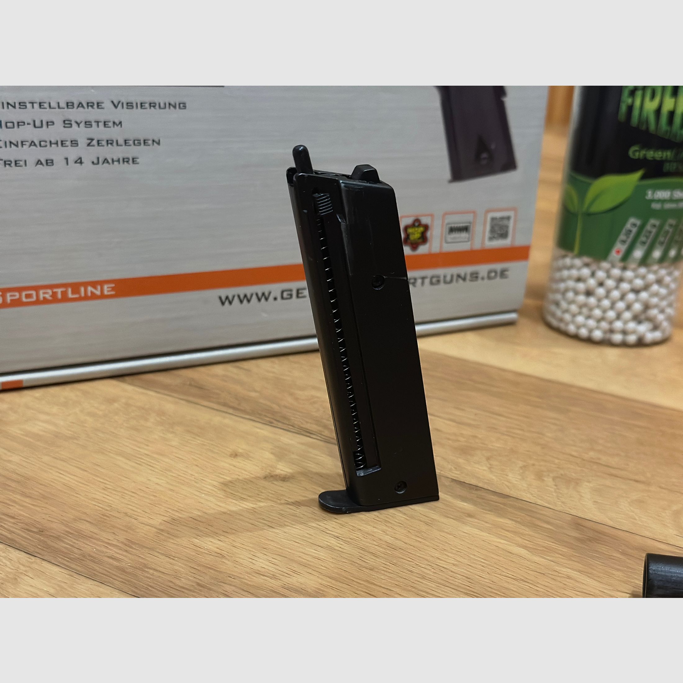 Softair pistol Airsoft GSG Colt 1911 Sportline incl BB's