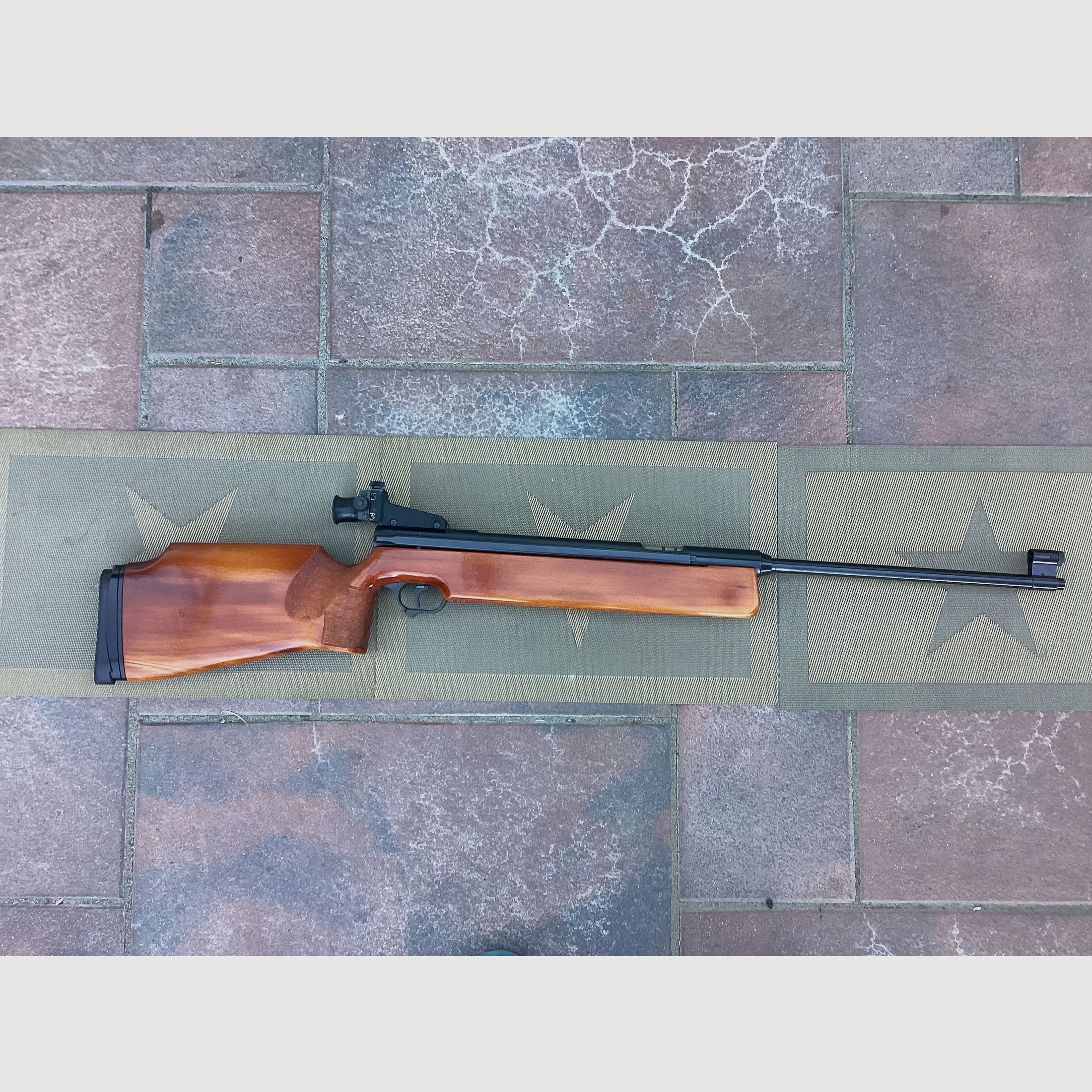Luftgewehr Haenel 312 Wettkampfgewehr Suhl DDR 