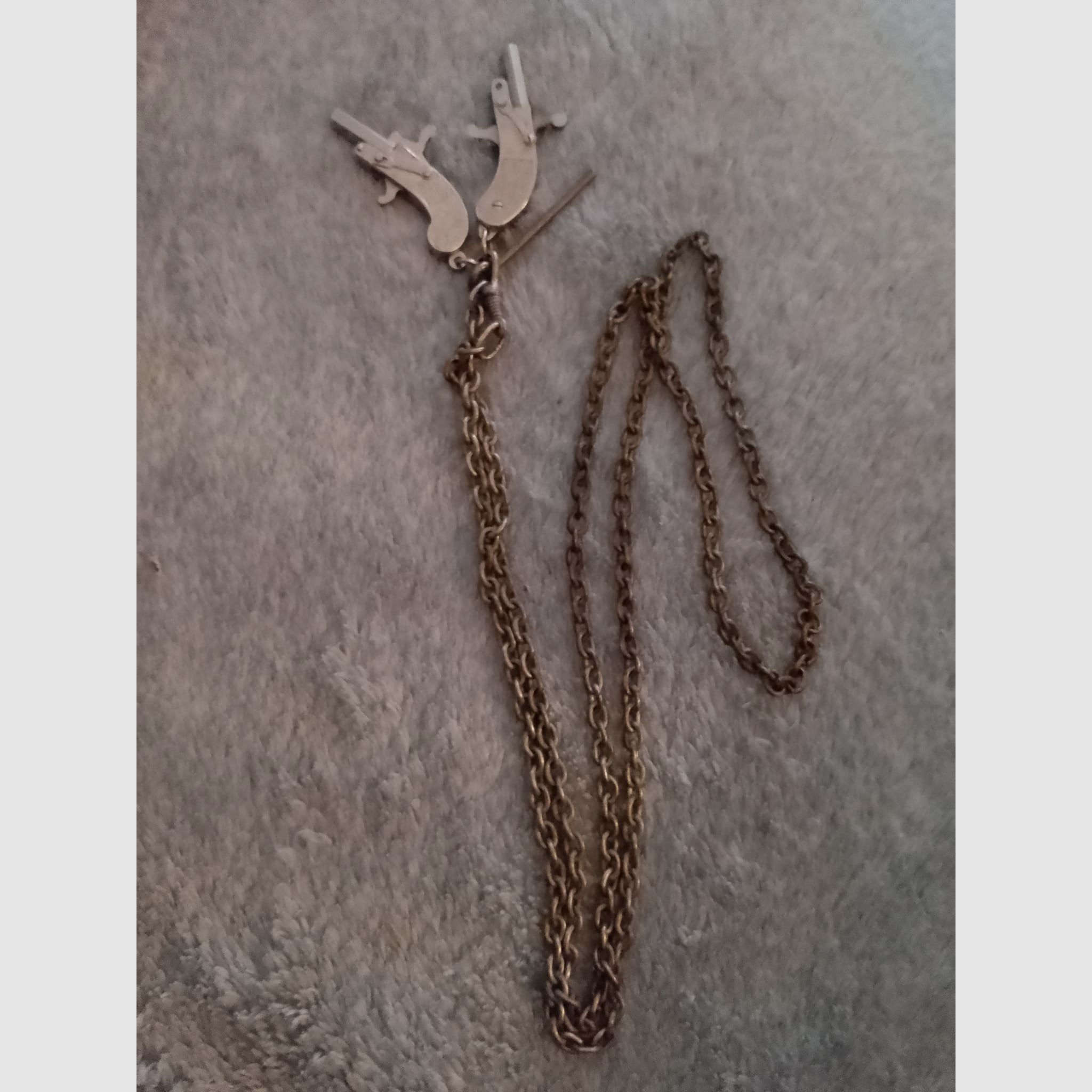 German Maus Pistol Breloque 2mm