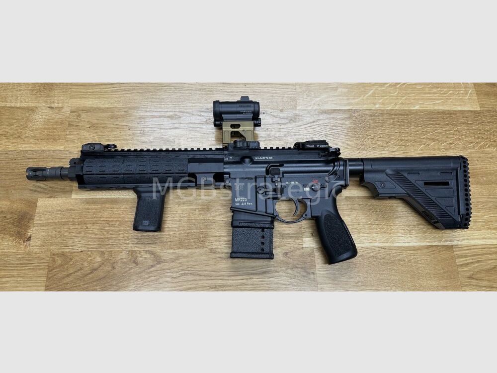 sportlich zugelassen! H&K MR223 A3 11" Lauf halbautom. Büchse .223Rem - Heckler & Koch - viel Zubehör in BKA Beurteilung zugelassen! zivile Version H&K 416 G95