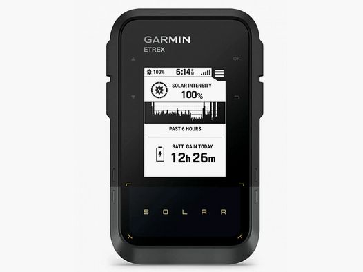 Portable GPS Locator Garmin eTrex Solar