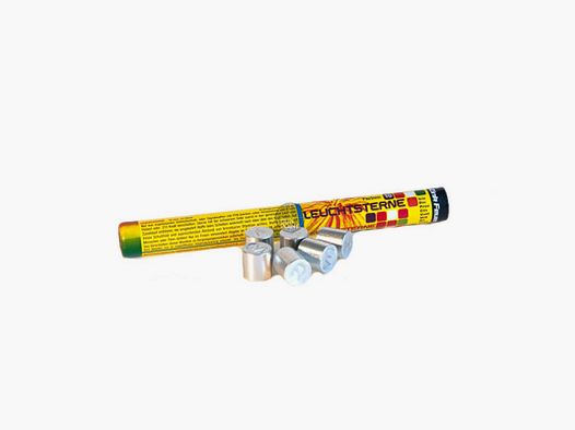 ZINK Effektmunition - Leucht-Signalsterne 10-farbig 10 tlg.