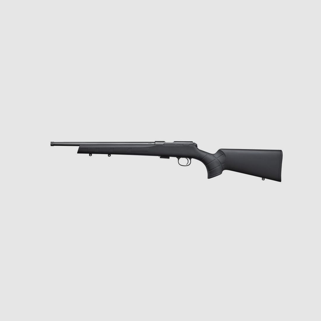 CZ KK repeating rifle 457 Synthetic 16" / 413mm 1/2"-20 UNF polymer stock with soft-touch surface