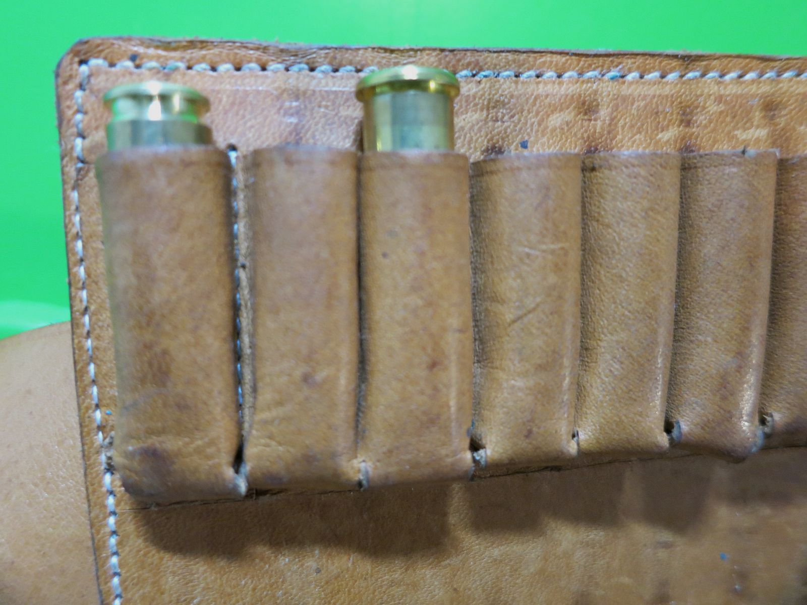 Belt holster cartridge holster AKAH, 9 mm pistol cartridges etc., 40 cartridges! Western, shooting cinema, BDS