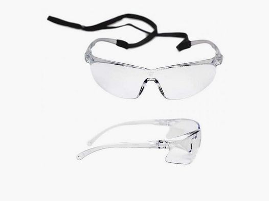 TORA clear safety glasses