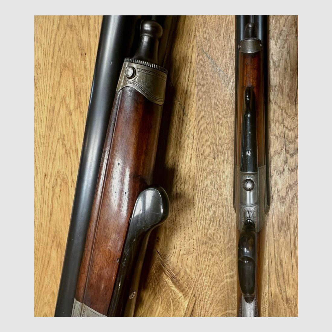 W. Collath & Sons collector's weapon double-barreled shotgun with eccentric lock