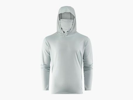 Grundens Tough Sun Masked Hoodie Iceberg L