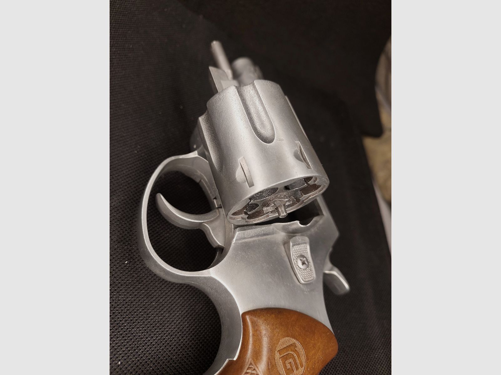 Röhm RG89 Schreckschuss Revolver Steel (PTB 451) Unikat!