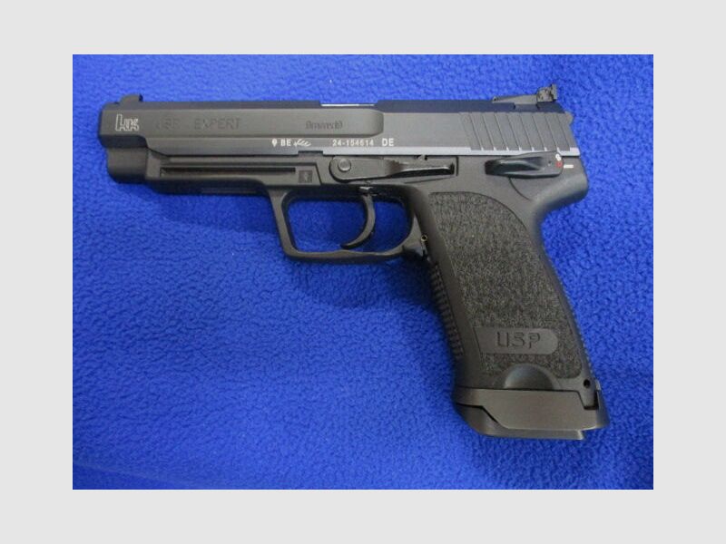 Pistole 9mm Luger, Heckler & Koch USP Expert mit Koffer und Zubehör USP Expert