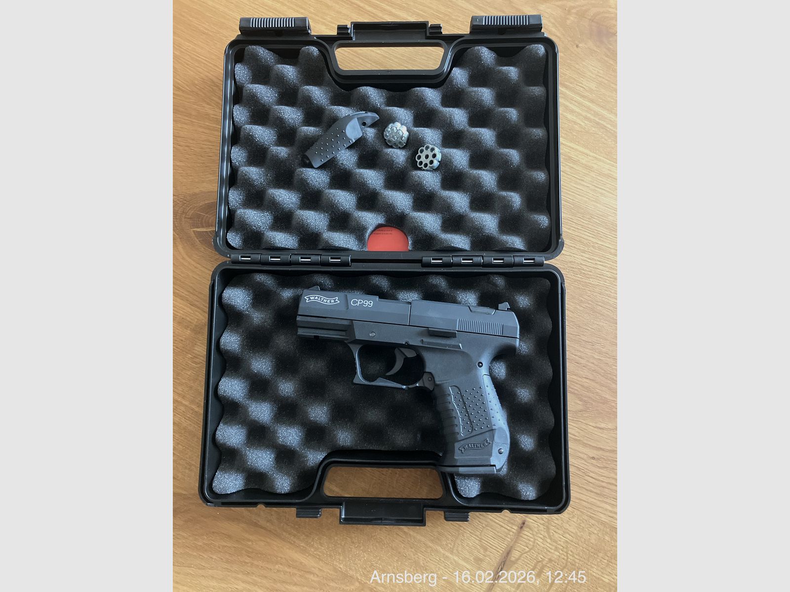 NUOVO!! Walther CP99 BLK CO2 Pistola 4,5 mm Diabolo