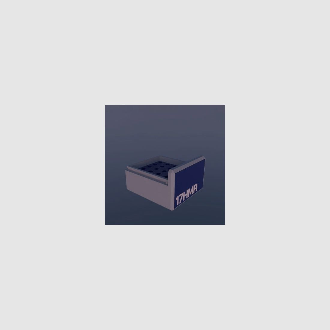 Filamelt Munitionsbox / .17 HMR / ‘Schiebedeckel’ / Patronenbox, Ammo Box