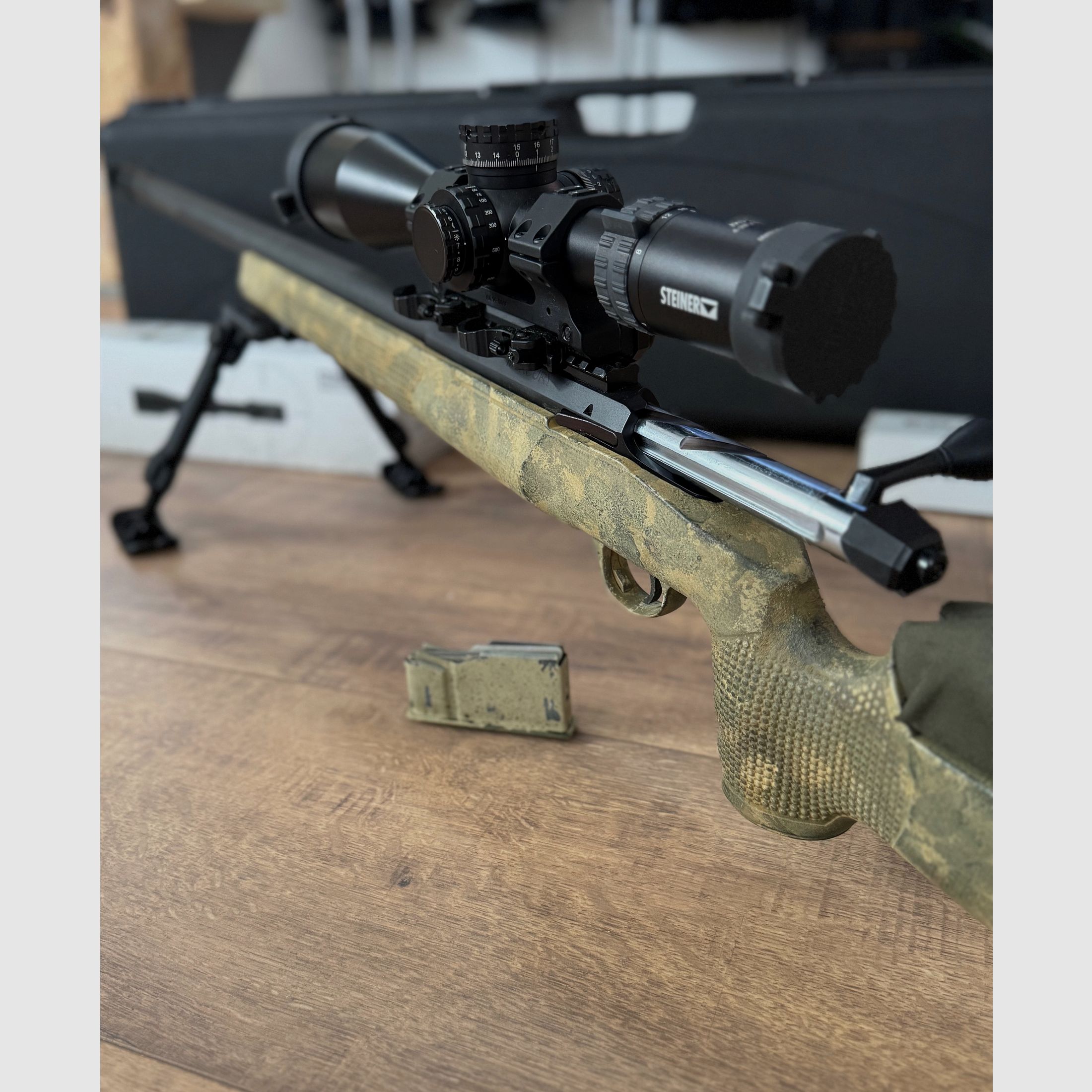 300 WinMag Long Range Repetierbüchse Sabatti tactical evo Steiner Fortmeier Eratac