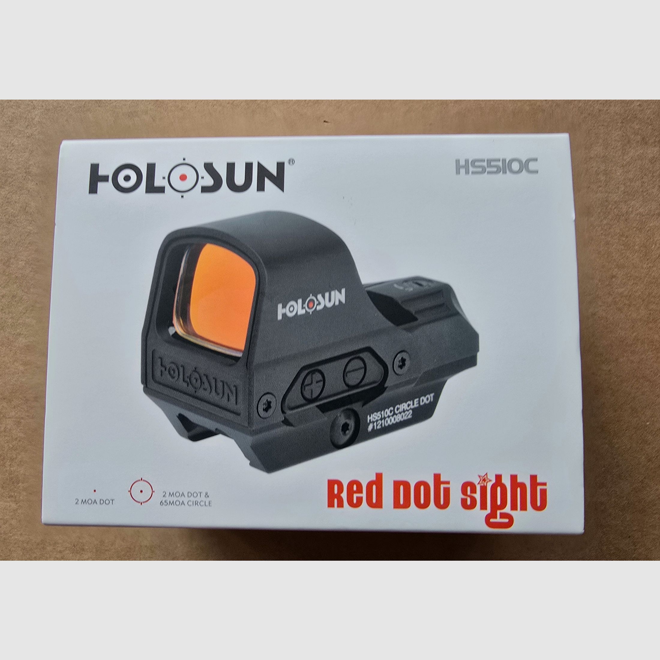 Holosun HS510C ROT-PUNKT Visier NEU
