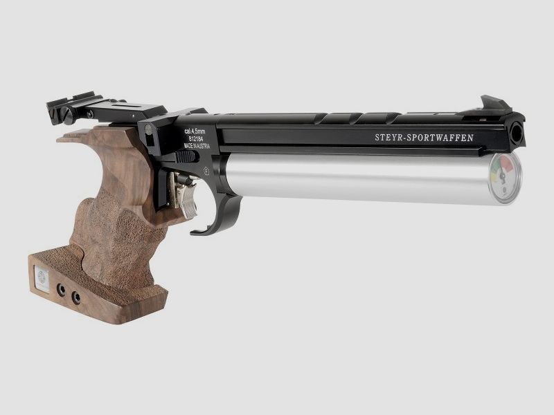 Steyr Sport LP 50 Plata derecha tamaño M pistola de aire de competición