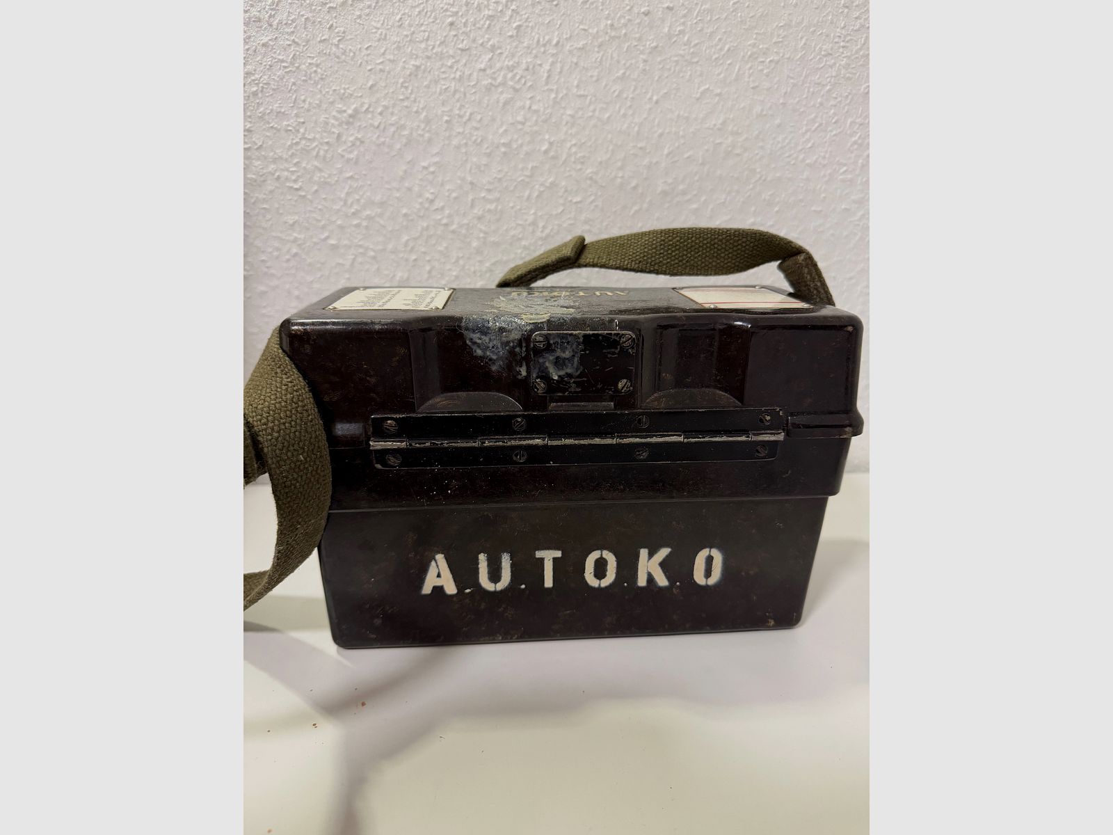 Original Bundeswehr Feldfernsprecher AUTOKO Sammlerzustand 