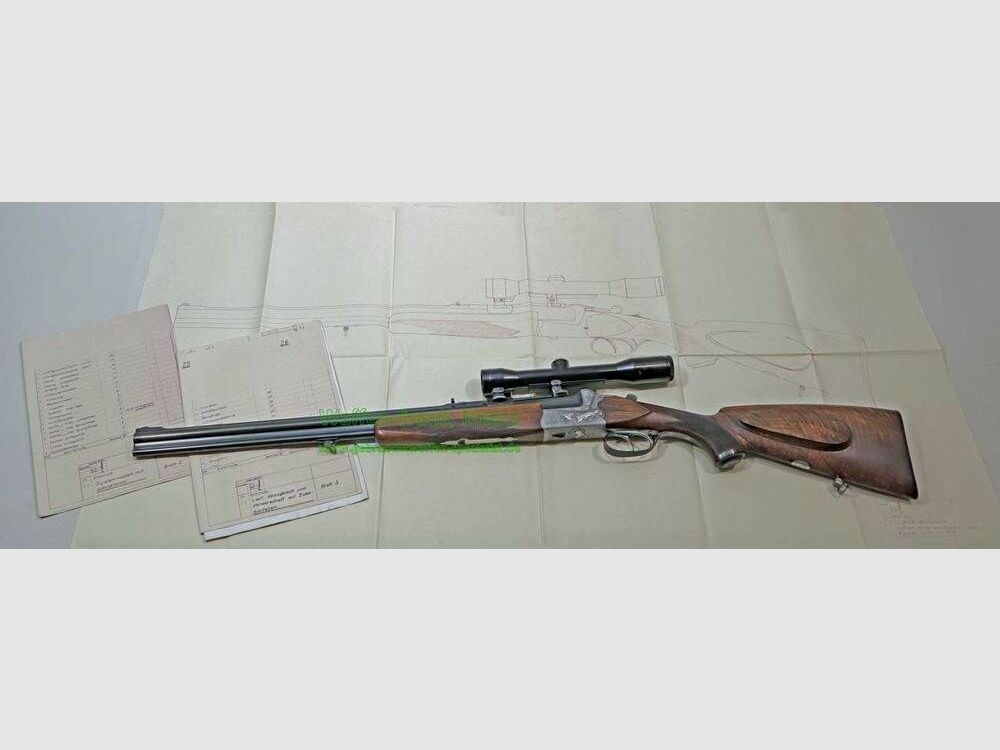 Dohmen, Köln Bockbüchsflinte -Obra maestra-