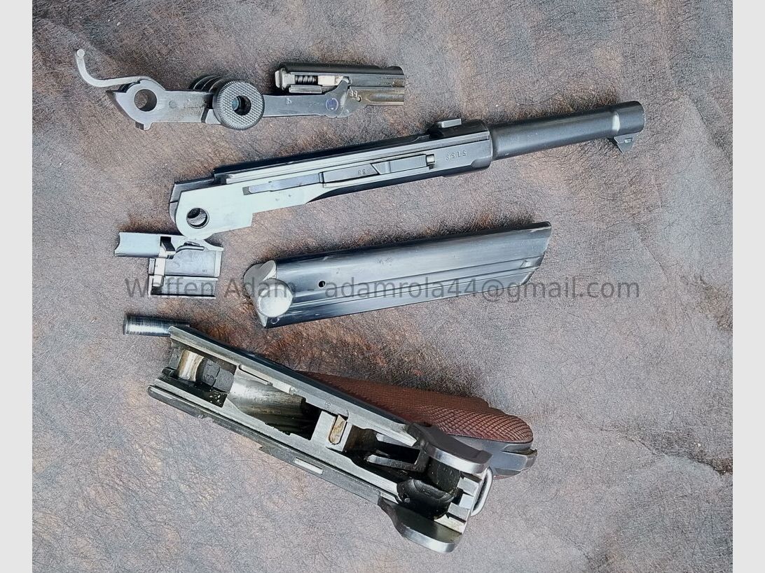 Mauser P.08, S/42 1936 gültiger Beschuss