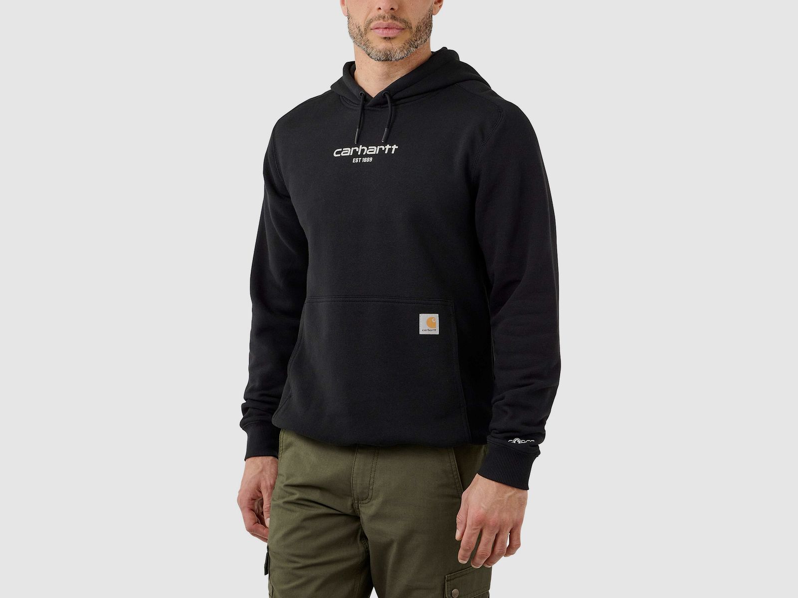 Carhartt Force Graphic Hoodie Uomini Nero XXL