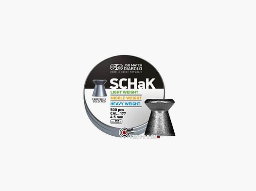 Plombs JSB SCHAK - 4.50 mm / Middle Weight
